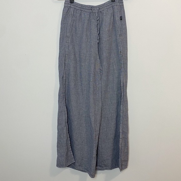 Onia Pants - Onia Chloe Split Wide Leg Pants